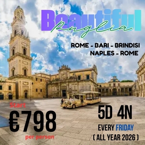 Beautiful Puglia 5D 4N