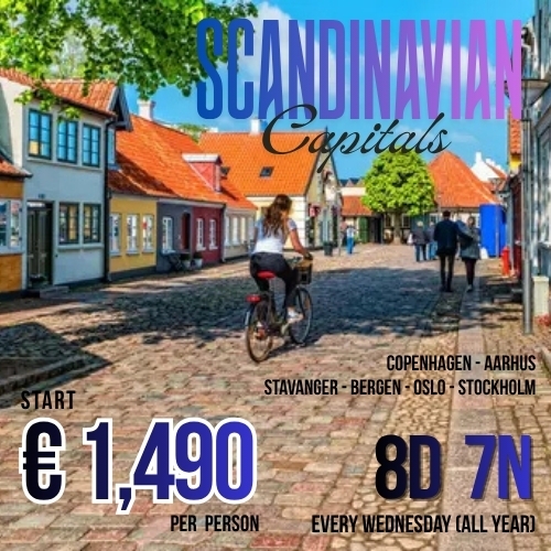 Scandinavian Capitals 8D 7N