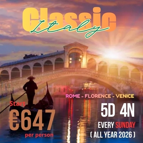 Classic Italy 5D 4N