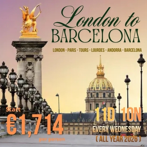 London to Barcelona 11D 10N