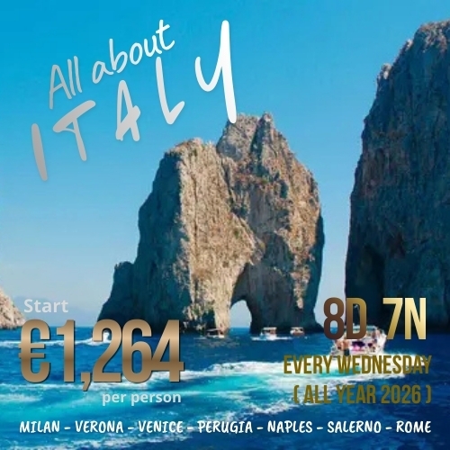 All about Italy 8D 7N