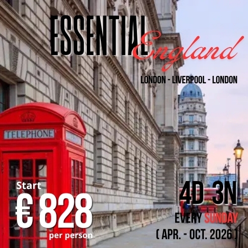 Essential England with London 4D3N