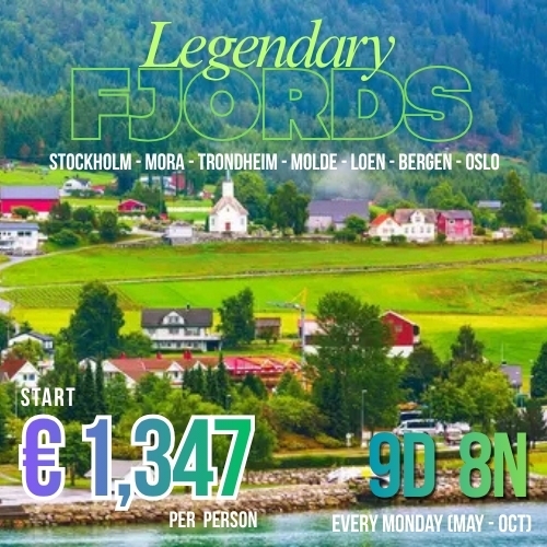Legendary Fjords End Oslo 9D 8N