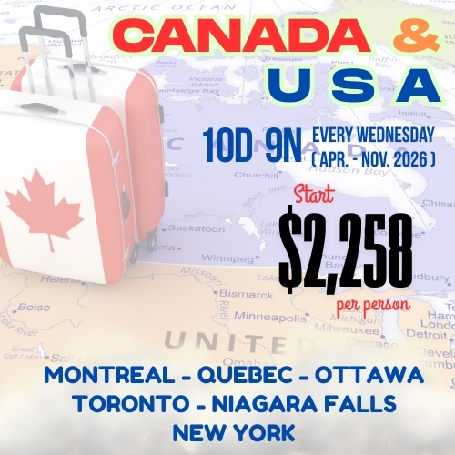 Canada & USA 10D 9N
