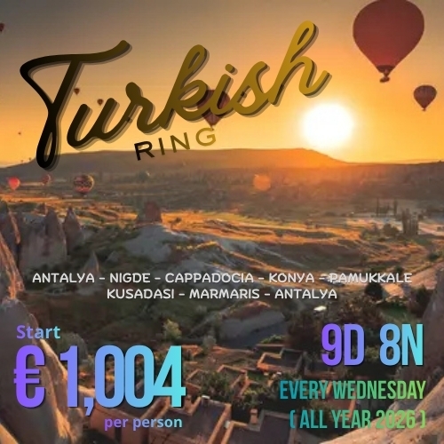 Turkish Ring 9D 8N